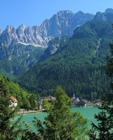 Alleghe Veneto Italy